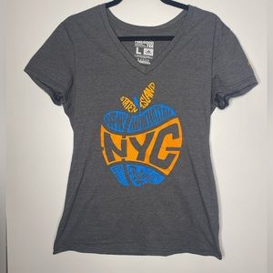 Rare ADIDAS 5 Burrows of NEW YORK Feel Good Tee ladies Large